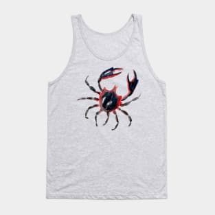 Watercolor Kelp Crab Tank Top